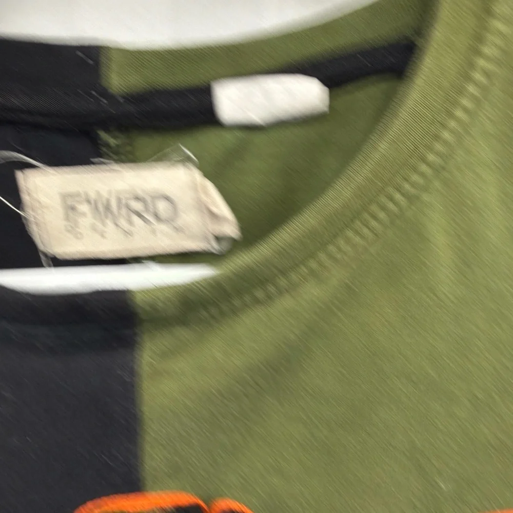 FWRD Black and Green‎ Slime Crew Men's Shirt